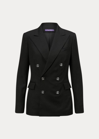 Blazer Ralph Lauren Mujer Negros - The RL Cashmere - RNLAF3814